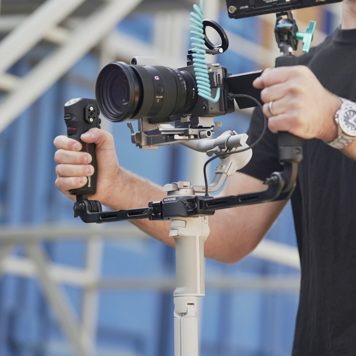 DJI RS4 Mini Dual Handle Mount Bracket Dual NATO mounting