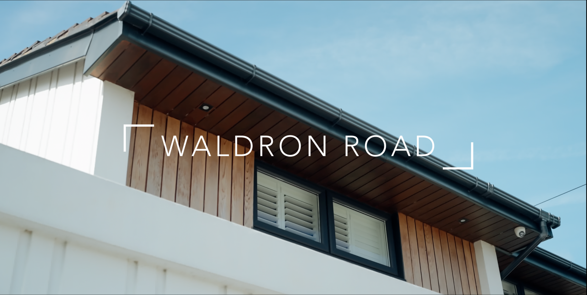 Drone property video in Kent